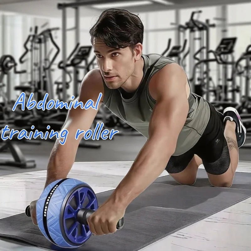 Universal Sports Fitness Ab Roller for Men Women Silent Abdominal Wheel for Core Toning Slimming and Belly Fat Burn Exercises - Checkouts USA