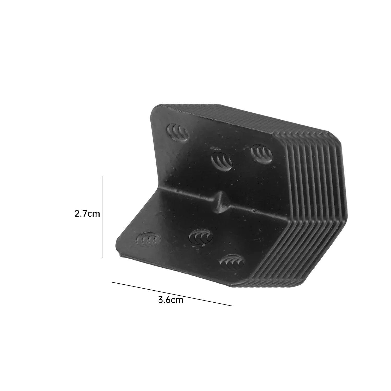 Universal Stainless Steel Corner Brackets 90 Degree Right Angle Fixed Bracket Wood Bedframe Cabinet Furniture Hardware Connector - Checkouts USA