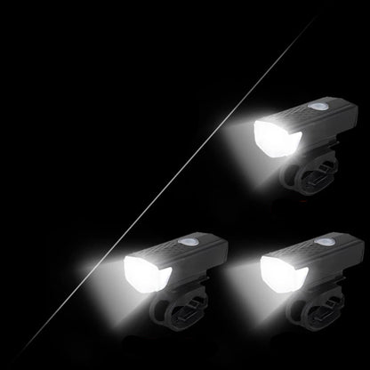 USB Rechargeable Bike Light Set Front Light with Taillight Easy to Install 3 Modes Bicycle Accessories for the Bicycle - Checkouts UK