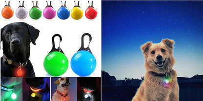 USB Rechargeable Luminous Collar Adjustable Led Glowing Dog Collar for Large Small Dogs Cat Night Light Collar Pet Safety Harnes - Checkouts UK
