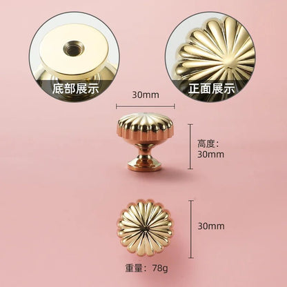 Vintage Brass Furniture Handles Bronze Handles for Cabinets and Drawers Hardware Fitting Kitchen Cabinet Drawer Handles - Checkouts USA