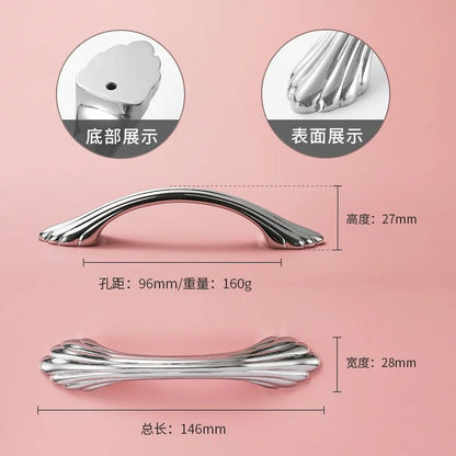 Vintage Brass Furniture Handles Bronze Handles for Cabinets and Drawers Hardware Fitting Kitchen Cabinet Drawer Handles - Checkouts USA