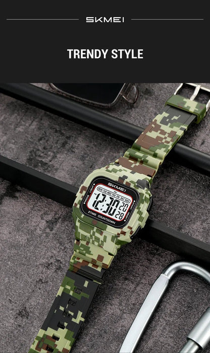Waterproof Clock Electronic Watches Chrono Students Military Watch Sports Digital Wristwatches For Men Women Reloj Hombre - Checkouts USA