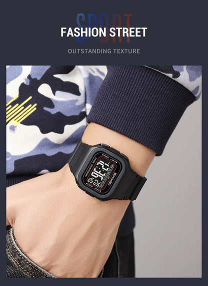 Waterproof Clock Electronic Watches Chrono Students Military Watch Sports Digital Wristwatches For Men Women Reloj Hombre - Checkouts USA