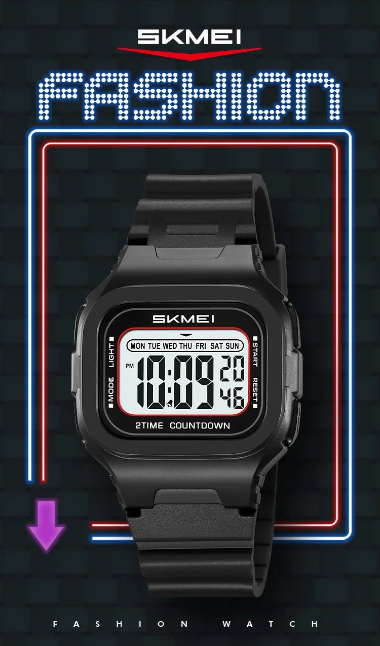 Waterproof Clock Electronic Watches Chrono Students Military Watch Sports Digital Wristwatches For Men Women Reloj Hombre - Checkouts USA