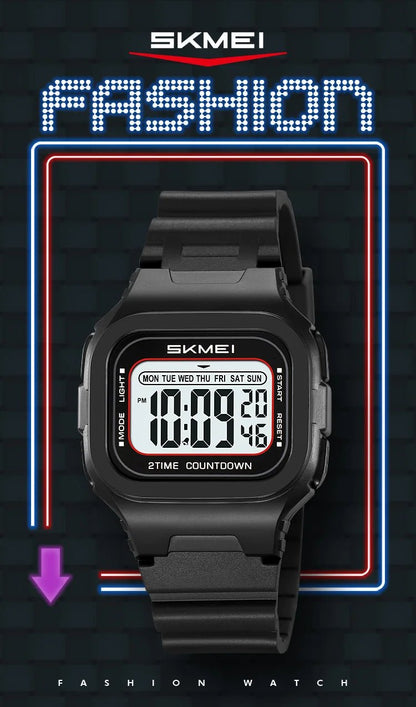 Waterproof Clock Electronic Watches Chrono Students Military Watch Sports Digital Wristwatches For Men Women Reloj Hombre - Checkouts USA