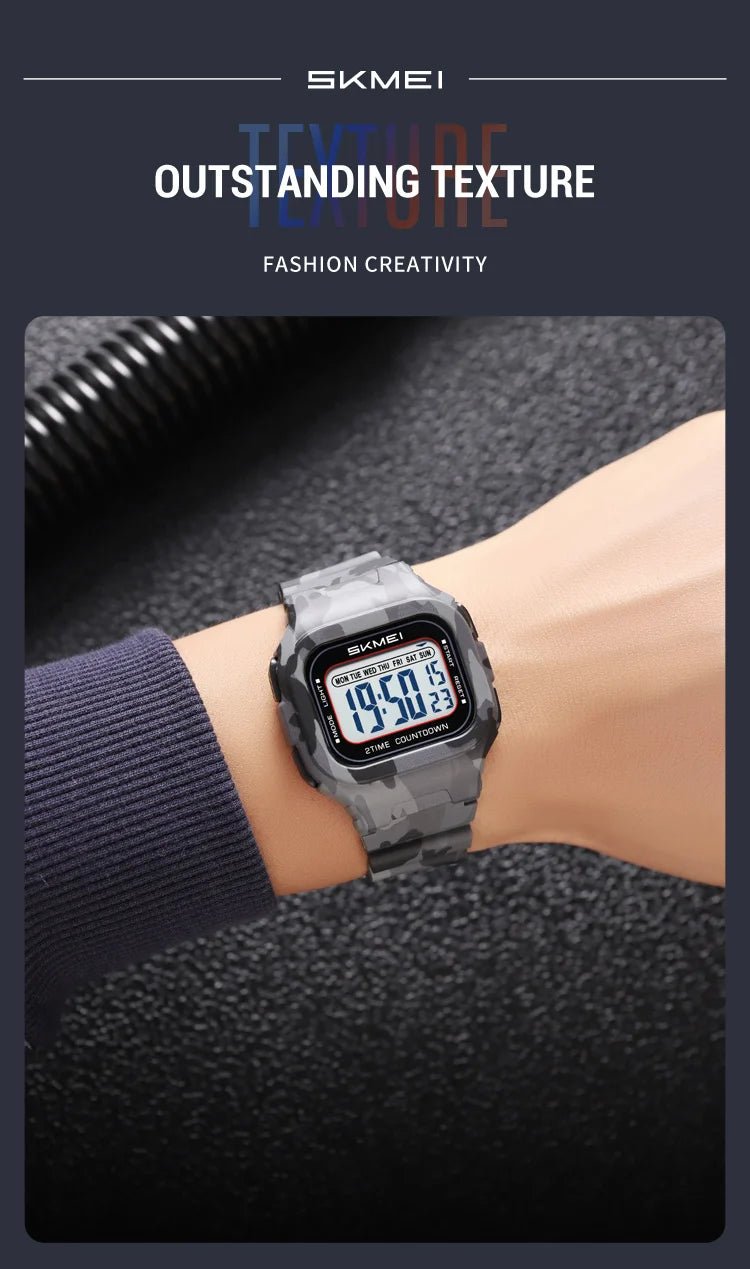 Waterproof Clock Electronic Watches Chrono Students Military Watch Sports Digital Wristwatches For Men Women Reloj Hombre - Checkouts USA