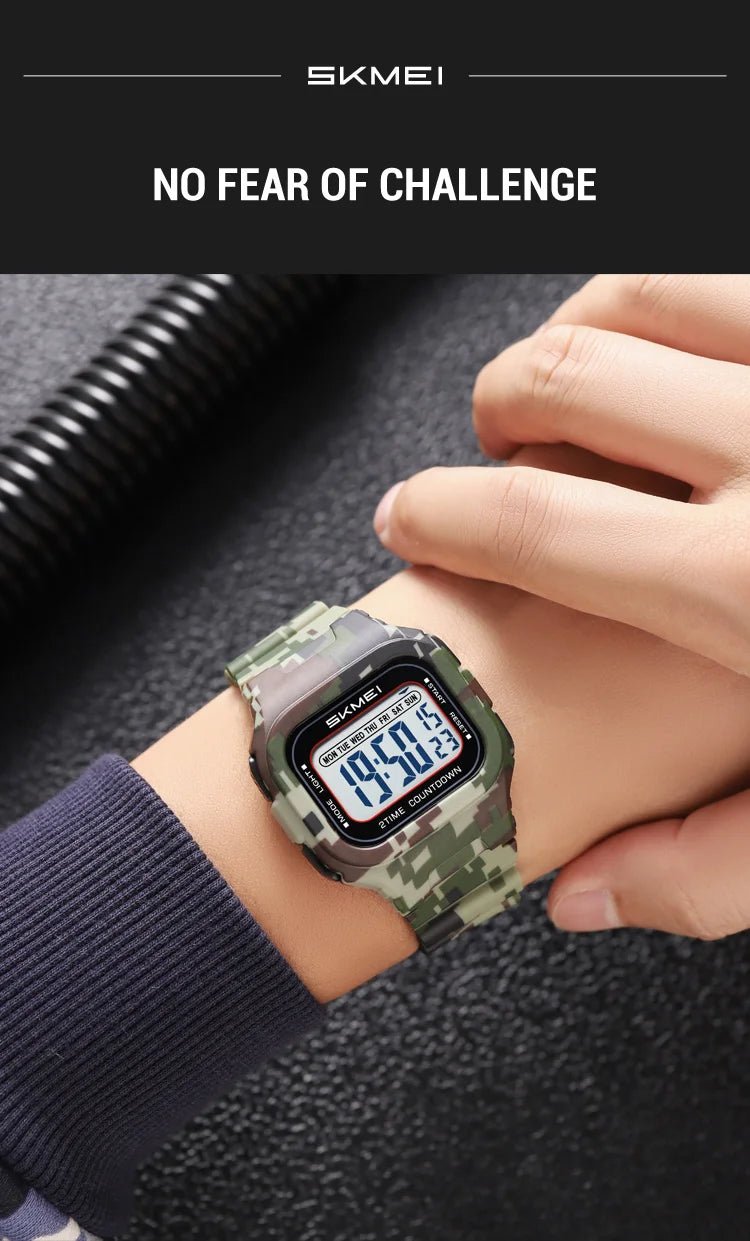 Waterproof Clock Electronic Watches Chrono Students Military Watch Sports Digital Wristwatches For Men Women Reloj Hombre - Checkouts USA