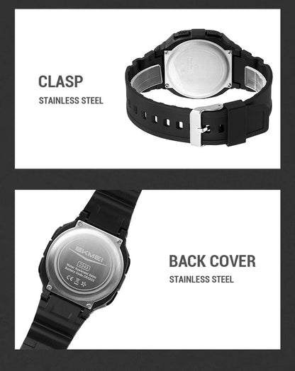 Waterproof Clock Electronic Watches Chrono Students Military Watch Sports Digital Wristwatches For Men Women Reloj Hombre - Checkouts USA