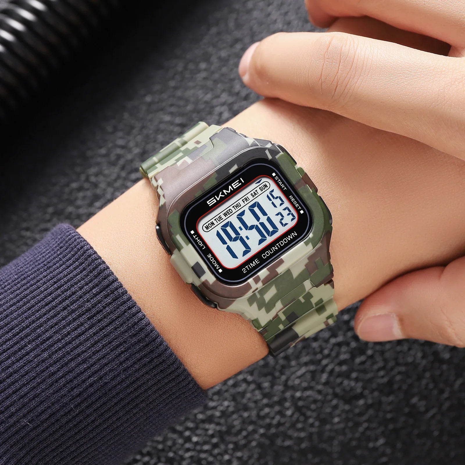 Waterproof Clock Electronic Watches Chrono Students Military Watch Sports Digital Wristwatches For Men Women Reloj Hombre - Checkouts USA