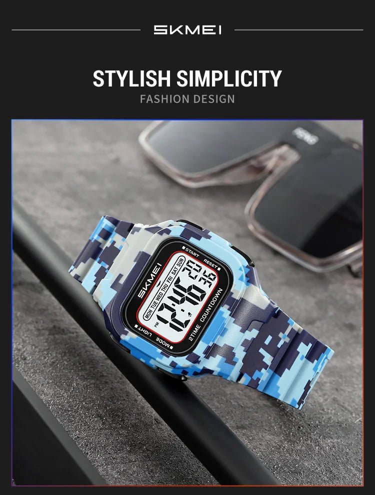 Waterproof Clock Electronic Watches Chrono Students Military Watch Sports Digital Wristwatches For Men Women Reloj Hombre - Checkouts USA