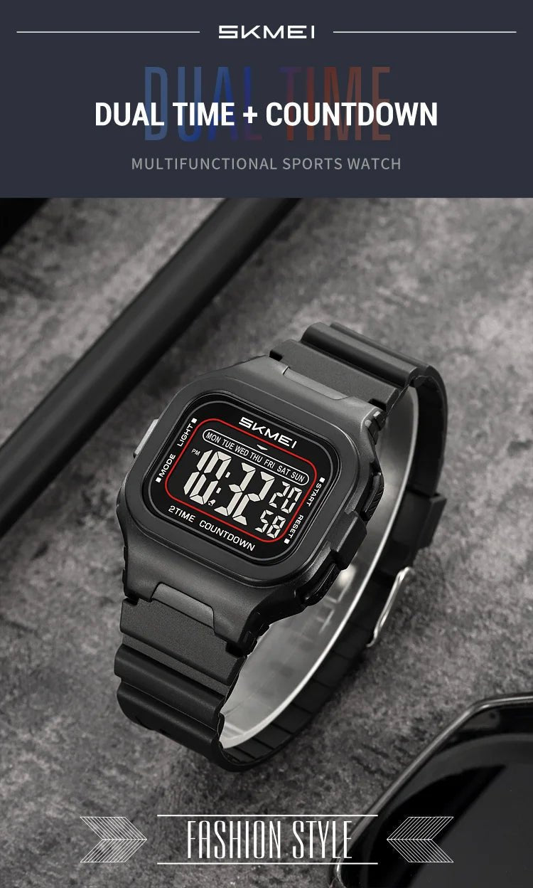 Waterproof Clock Electronic Watches Chrono Students Military Watch Sports Digital Wristwatches For Men Women Reloj Hombre - Checkouts USA