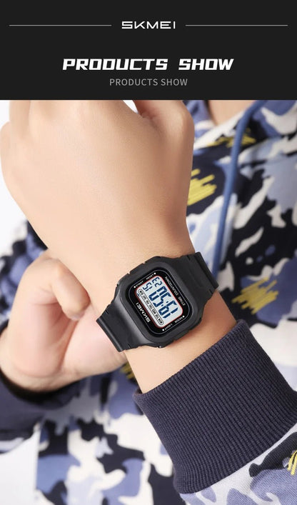 Waterproof Clock Electronic Watches Chrono Students Military Watch Sports Digital Wristwatches For Men Women Reloj Hombre - Checkouts USA