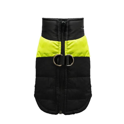 Waterproof Warm Dog Clothes Pet Coat Winter Vest Padded Zipper Jacket Dog Clothing for Small Medium Big Dogs Outfit - Checkouts UK