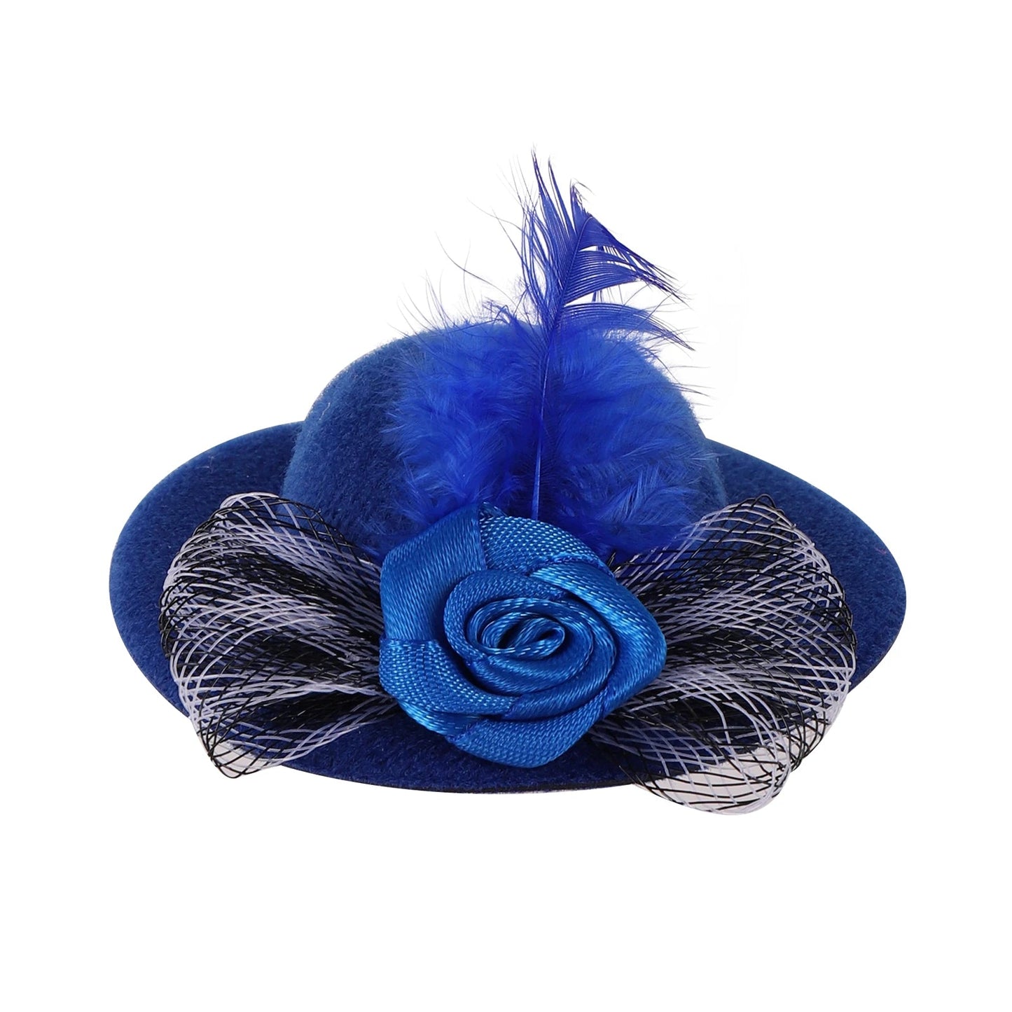 Wholesale Bulk 1 Pc Pet Hen Decorative Hat Velvet Large Silk Flower Topper Hamster Lizard Hat Adjustable Parrot Topper Pet Fashion Clothing - Furbury