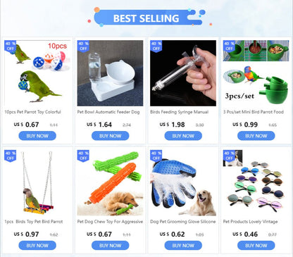 Wholesale Bulk 1pc Natural Handmade Straw Bird Nest Pigeon House Parrot Nest Warm Pet Bedroom Courtyard Small Animal Bird Cages - Furbury