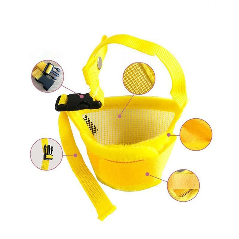 Wholesale Bulk Anti Barking Dog Muzzle for Dogs Adjustable Mesh Breathable Pet Mouth Muzzles Small Medium Large Dogs Anti - biting Pet Supplies - Furbury