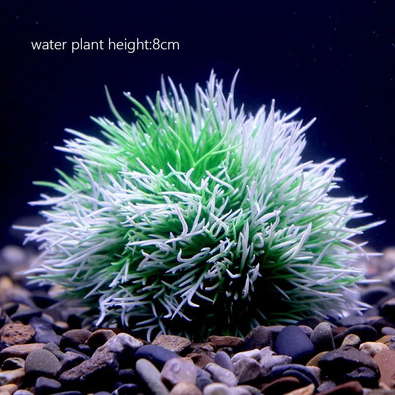 Wholesale Bulk Aquarium Plants Ornaments Plastic Simulation Artificial Water White Yellow Brown Red Grass Fish Tank Decoration Accessories - Furbury
