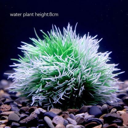 Wholesale Bulk Aquarium Plants Ornaments Plastic Simulation Artificial Water White Yellow Brown Red Grass Fish Tank Decoration Accessories - Furbury