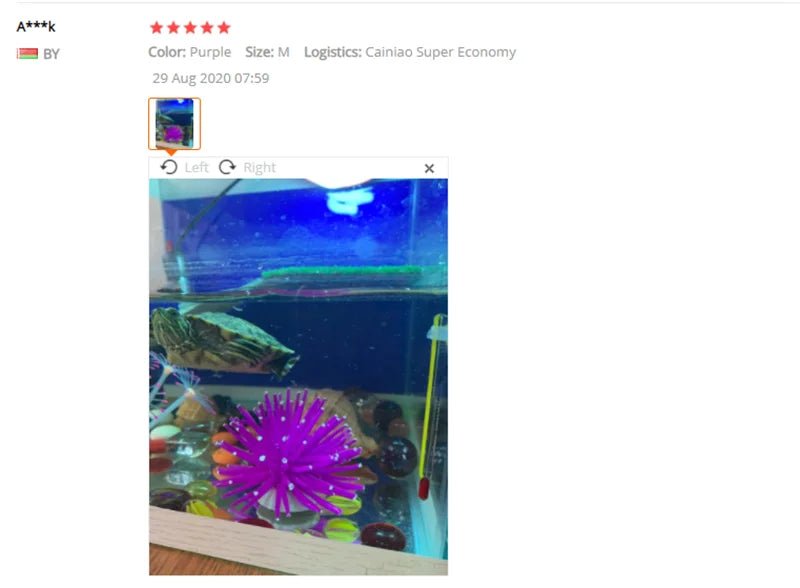 Wholesale Bulk Aquarium Silicone Simulation Artificial Fish Tank Fake Coral Plant Underwater Aquatic Sea Anemone Ornament Decoration Accessory - Furbury