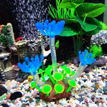Wholesale Bulk Artificial Underwater Coral Aquarium Fish Tank Simulation Decoration Aquarium Backgrounds Plants Water Grass Decora Beautiful - Furbury