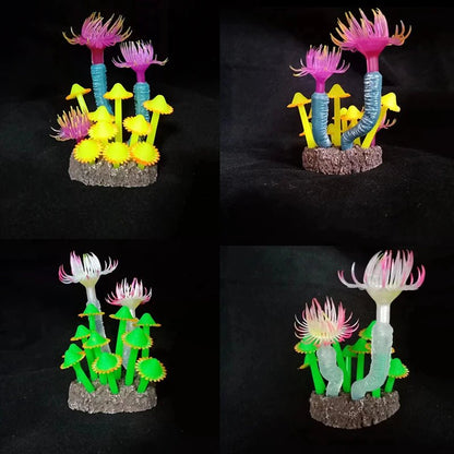 Wholesale Bulk Artificial Underwater Coral Aquarium Fish Tank Simulation Decoration Aquarium Backgrounds Plants Water Grass Decora Beautiful - Furbury