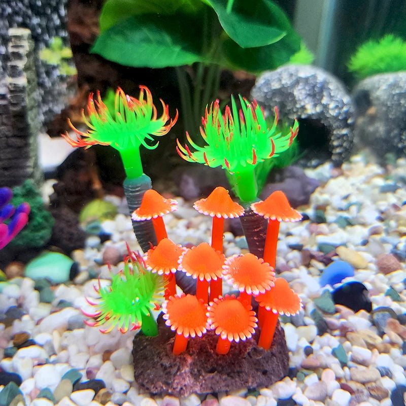 Wholesale Bulk Artificial Underwater Coral Aquarium Fish Tank Simulation Decoration Aquarium Backgrounds Plants Water Grass Decora Beautiful - Furbury