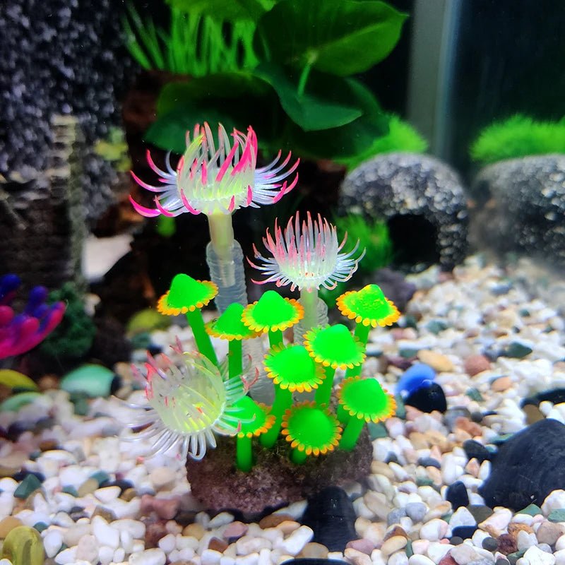 Wholesale Bulk Artificial Underwater Coral Aquarium Fish Tank Simulation Decoration Aquarium Backgrounds Plants Water Grass Decora Beautiful - Furbury