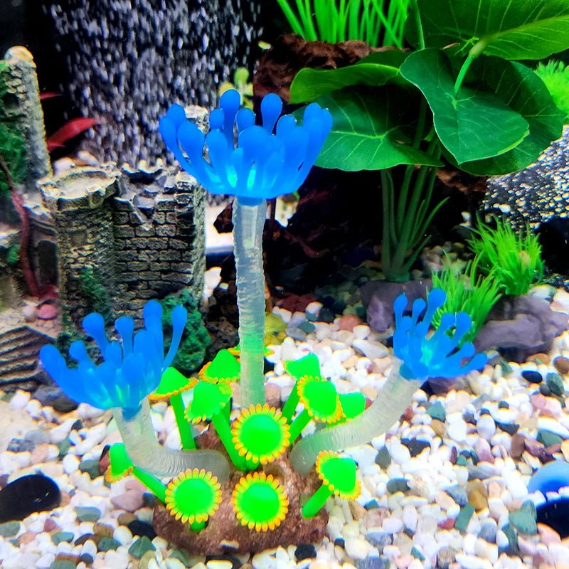 Wholesale Bulk Artificial Underwater Coral Aquarium Fish Tank Simulation Decoration Aquarium Backgrounds Plants Water Grass Decora Beautiful - Furbury