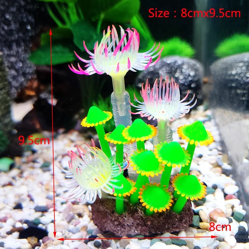 Wholesale Bulk Artificial Underwater Coral Aquarium Fish Tank Simulation Decoration Aquarium Backgrounds Plants Water Grass Decora Beautiful - Furbury