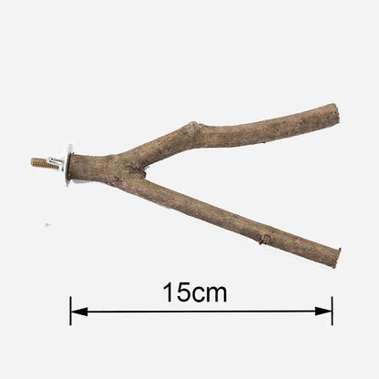 Wholesale Bulk Bird Mirror Wooden Interactive Play Toy With Perch For Small Parrot Budgies Parakeet Cockatiel Conure Lovebird Cage Accessories - Furbury