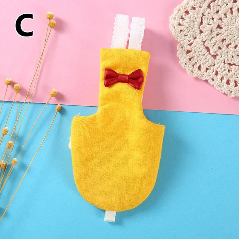 Wholesale Bulk Bird Parrot Diaper With Bowtie Cute Flight Suit Nappy Clothes For Cockatiel Green Cheek Conure Parakeet Pigeons Bird Accessories - Furbury