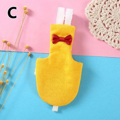 Wholesale Bulk Bird Parrot Diaper With Bowtie Cute Flight Suit Nappy Clothes For Cockatiel Green Cheek Conure Parakeet Pigeons Bird Accessories - Furbury
