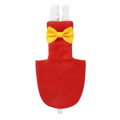Wholesale Bulk Bird Parrot Diaper With Bowtie Cute Flight Suit Nappy Clothes For Cockatiel Green Cheek Conure Parakeet Pigeons Bird Accessories - Furbury