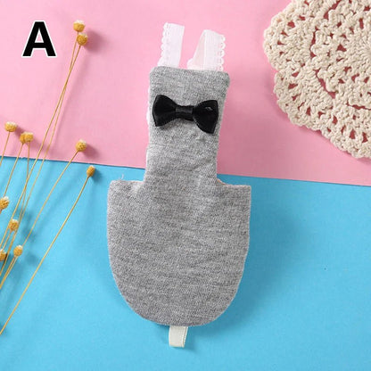 Wholesale Bulk Bird Parrot Diaper With Bowtie Cute Flight Suit Nappy Clothes For Cockatiel Green Cheek Conure Parakeet Pigeons Bird Accessories - Furbury