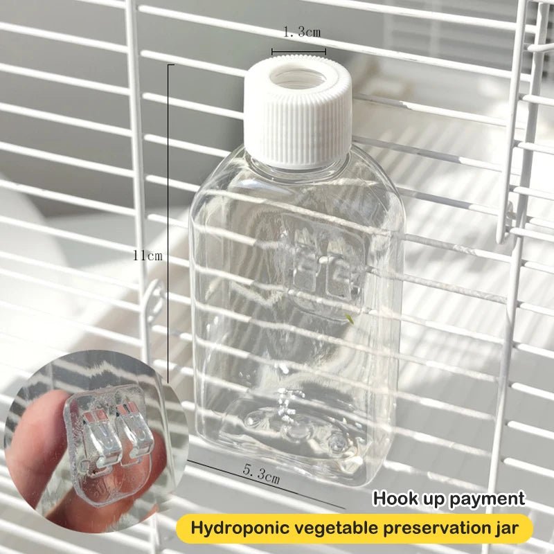 Wholesale Bulk Bird Parrot Feeder Cage Vegetable Holder Preservation Jar Cage Accessories Hanging Basket Container Toys Budgie Cage Supplies - Furbury