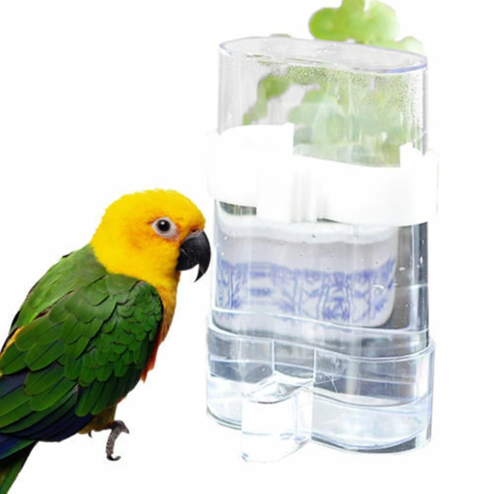 Wholesale Bulk Bird Water Dispenser Bird Food Feeder Automatic Parakeet Bird Waterer Food Feeder Dispenser For Parrot Bird Cage Accessories - Furbury
