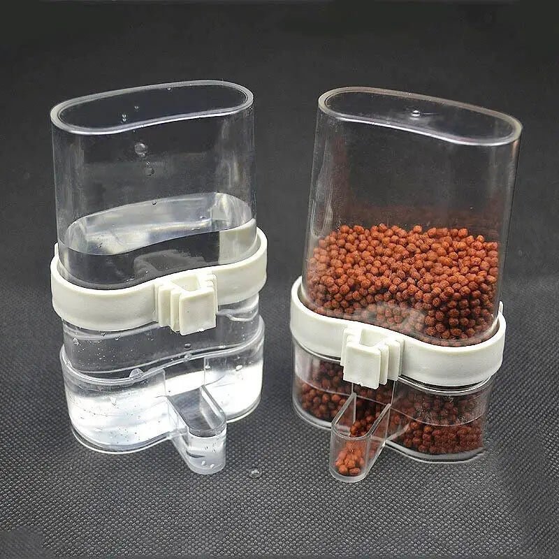 Wholesale Bulk Bird Water Dispenser Bird Food Feeder Automatic Parakeet Bird Waterer Food Feeder Dispenser For Parrot Bird Cage Accessories - Furbury
