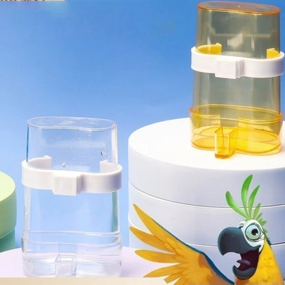 Wholesale Bulk Bird Water Dispenser Bird Food Feeder Automatic Parakeet Bird Waterer Food Feeder Dispenser For Parrot Bird Cage Accessories - Furbury