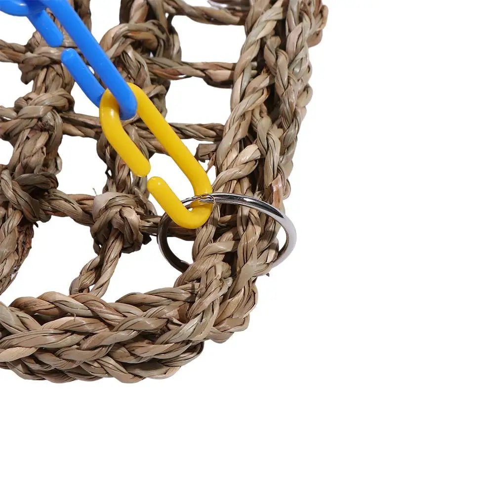 Wholesale Bulk Birds Cage Accessories Bite resistant Wear resistant for Parakeets Parrot Hammock Bird Perch Bird Hanging Bed Parrot Swing Toys - Furbury