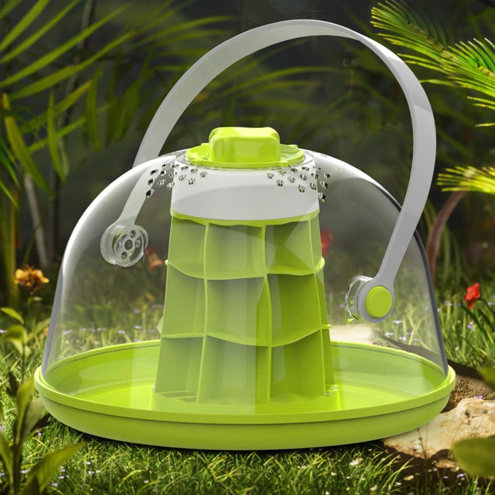 Wholesale Bulk Breathable Snails Breeding Tank Transparent with Handle Reptile Observing Box Prevents Escape Removable Insect Feeding Bin - Furbury