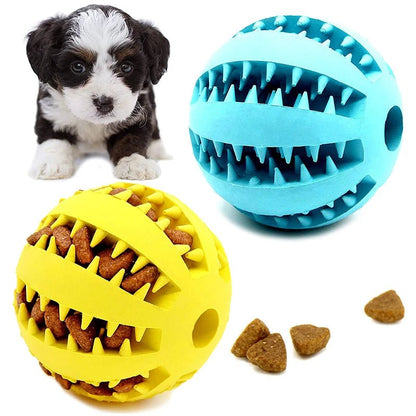 Wholesale Bulk Dog Ball Toys for Small Dogs Interactive Elasticity Puppy Chew Toy Tooth Cleaning Rubber Food Ball Toy Pet Stuff Accessories - Furbury