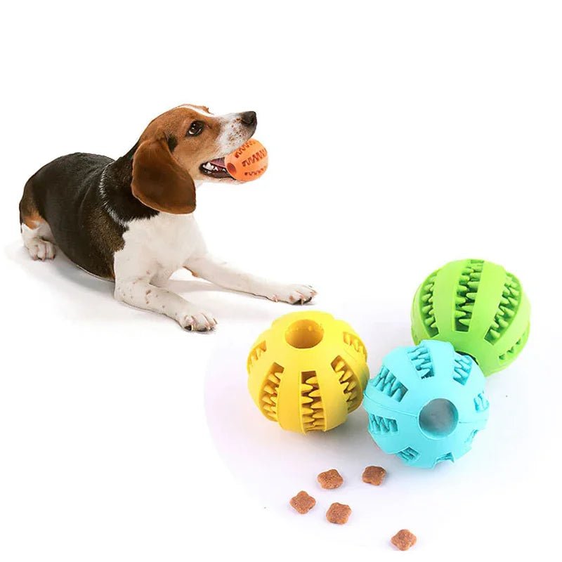 Wholesale Bulk Dog Ball Toys for Small Dogs Interactive Elasticity Puppy Chew Toy Tooth Cleaning Rubber Food Ball Toy Pet Stuff Accessories - Furbury