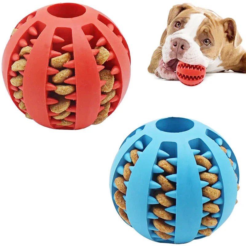 Wholesale Bulk Dog Ball Toys for Small Dogs Interactive Elasticity Puppy Chew Toy Tooth Cleaning Rubber Food Ball Toy Pet Stuff Accessories - Furbury