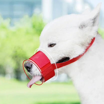 Wholesale Bulk Dog Muzzle Anti - bite Stop Barking Adjusting Straps Mask for Small Dogs Soft Nylon Dog Muzzle Breathable Stop Barking Mouth Cover - Furbury