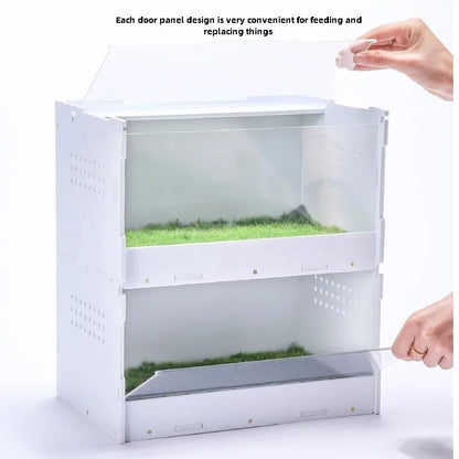 Wholesale Bulk Horned frog lizard spider insect hermit crab turtle tank reptile scorpion gecko Testudo elongata hedgehog incubator Breeding box - Furbury