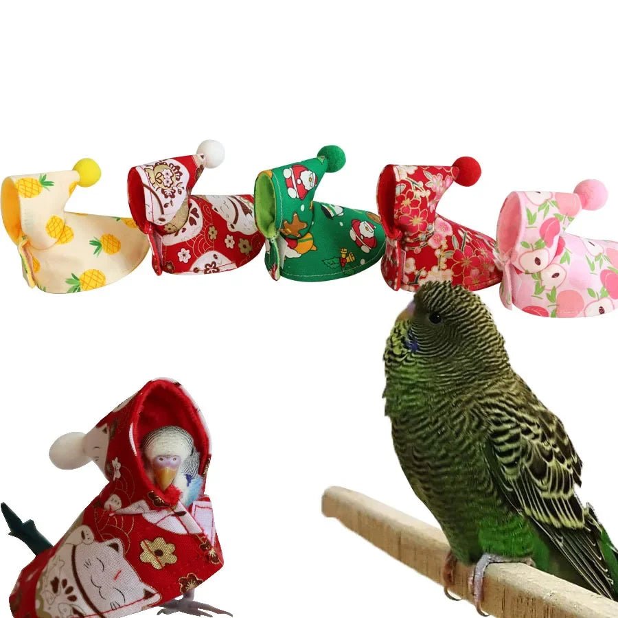 Wholesale Bulk Lovely Bird Clothes Colorful Cover Dress Up and Protect Your Pet Parrots Comfortable Bird Cloth Birds Suit Parakeet Clothing - Furbury
