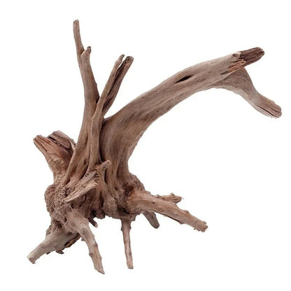 Wholesale Bulk Natural Tree Trunk Driftwood Aquarium Fish Tank Reptile Cylinder Roots Plant Wood Decoration Ornament Accessory Aquarium Plants - Furbury