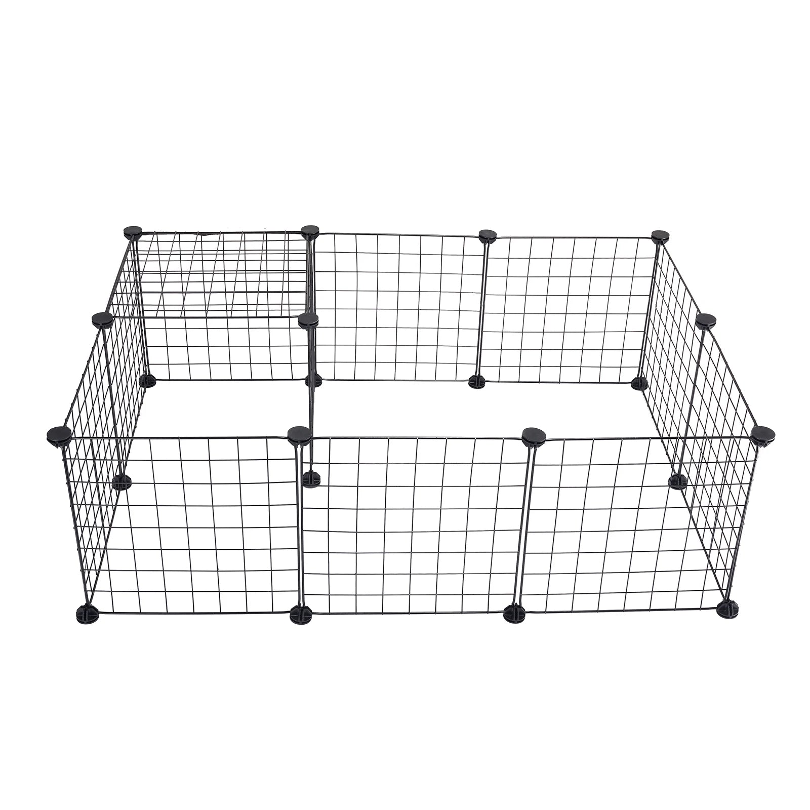 Wholesale Bulk Outdoor Puppy Playpen Adjustable Wire Plastic Enclosure for Rabbits Hamster Kennel House Dogs Kitten Small Animals Supplies - Furbury