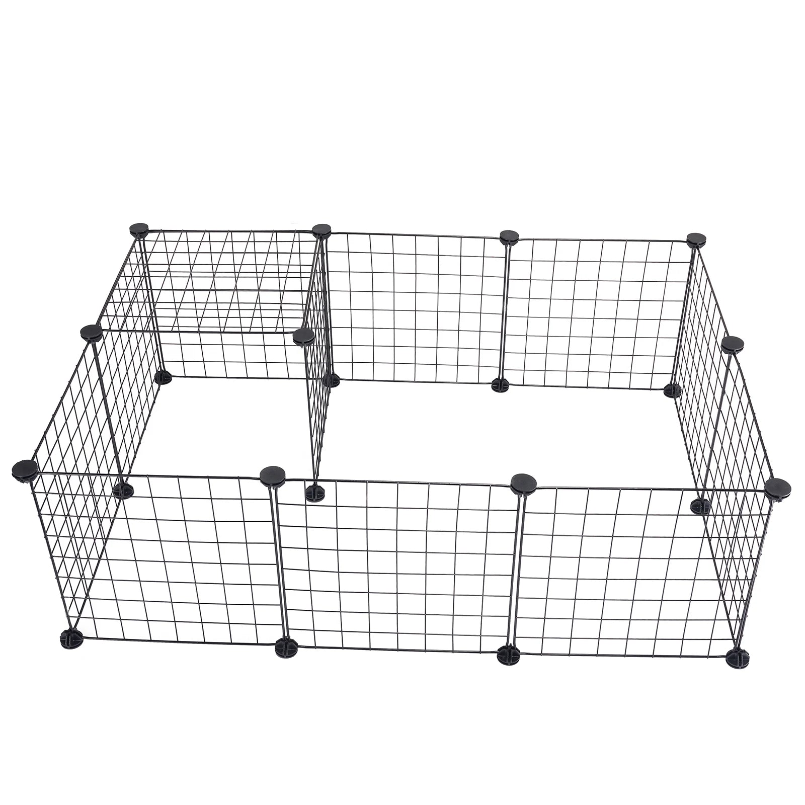 Wholesale Bulk Outdoor Puppy Playpen Adjustable Wire Plastic Enclosure for Rabbits Hamster Kennel House Dogs Kitten Small Animals Supplies - Furbury